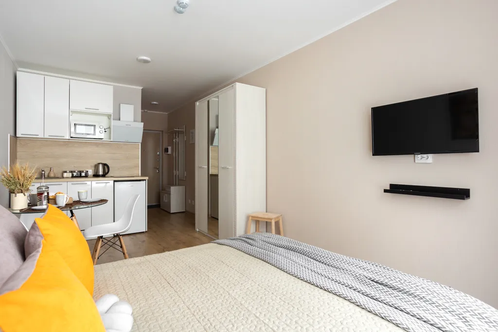 Уютная студия рядом с метро Парнас в ЖК Старт