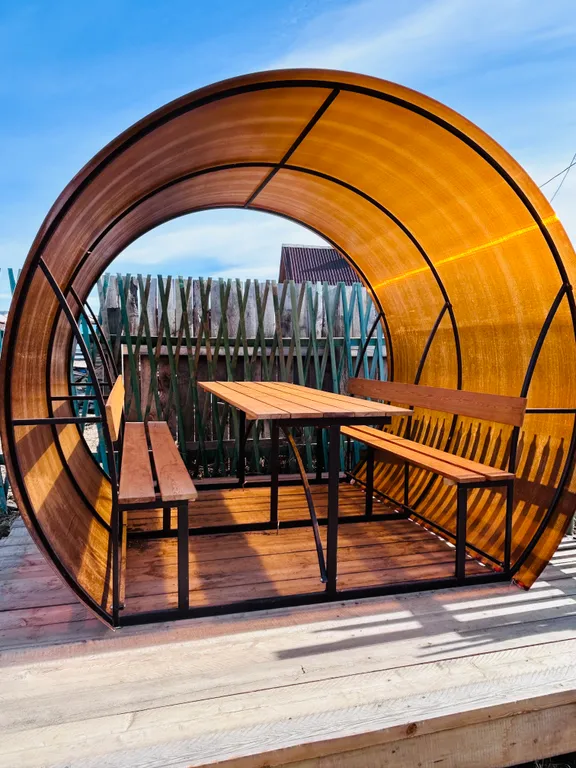 Теплый дом с двумя комнатами и кухней на компанию до 8 гостей