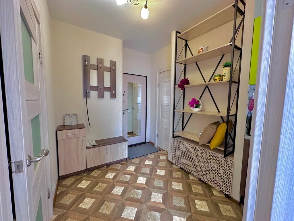 Светлая 1-комнатная квартира