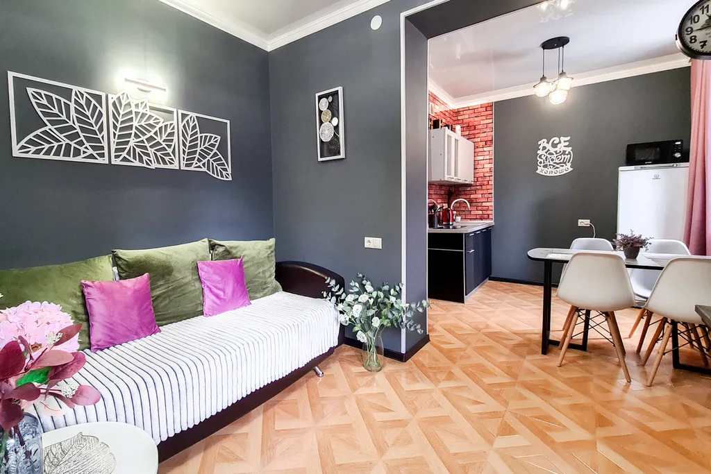 Квартира Апартамент Velvet у ручья с видом на горы — аренда посуточно в Домбай