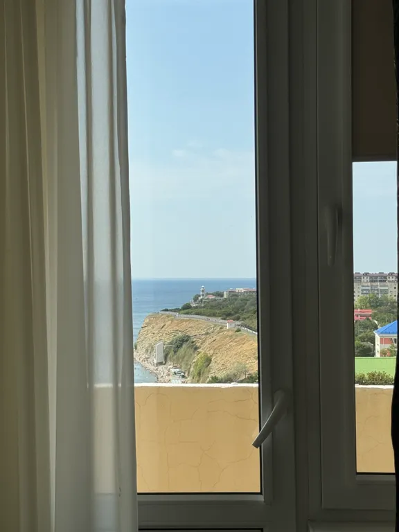 Квартира Удобная квартира с видом на море рядом с пляжем на красивой набережной — Анапа