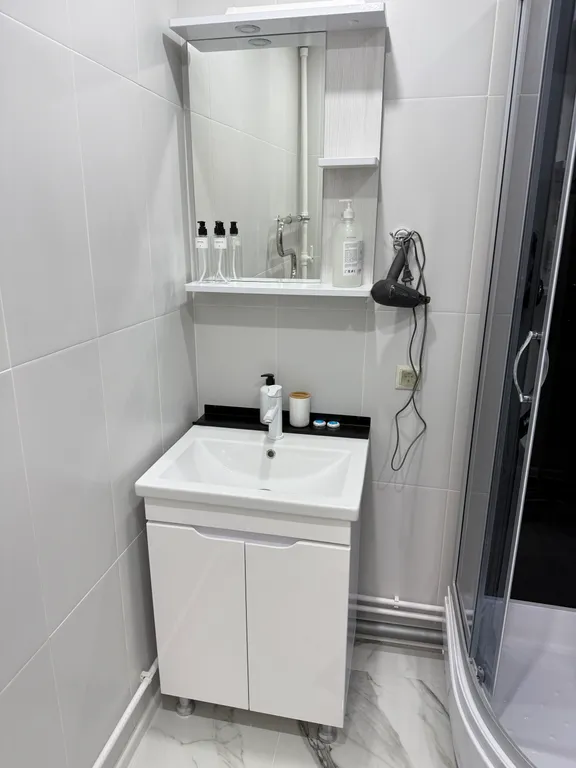 Светлая просторная однокомнатная квартира