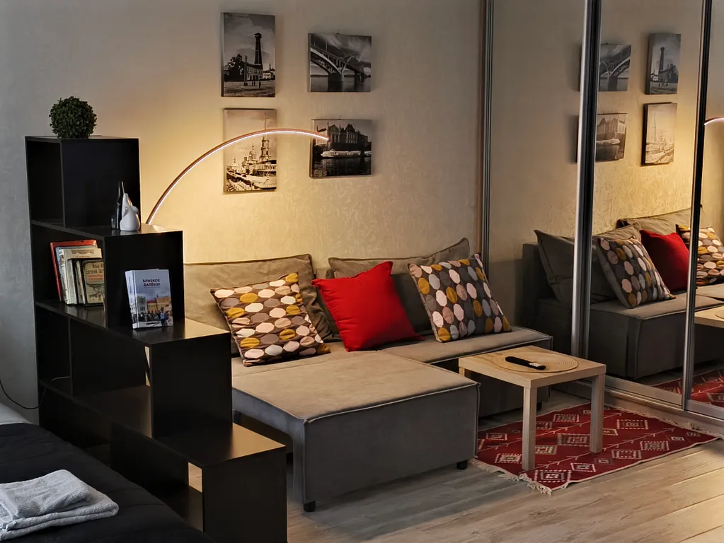 Студия у аллеи славы, 2 кровати