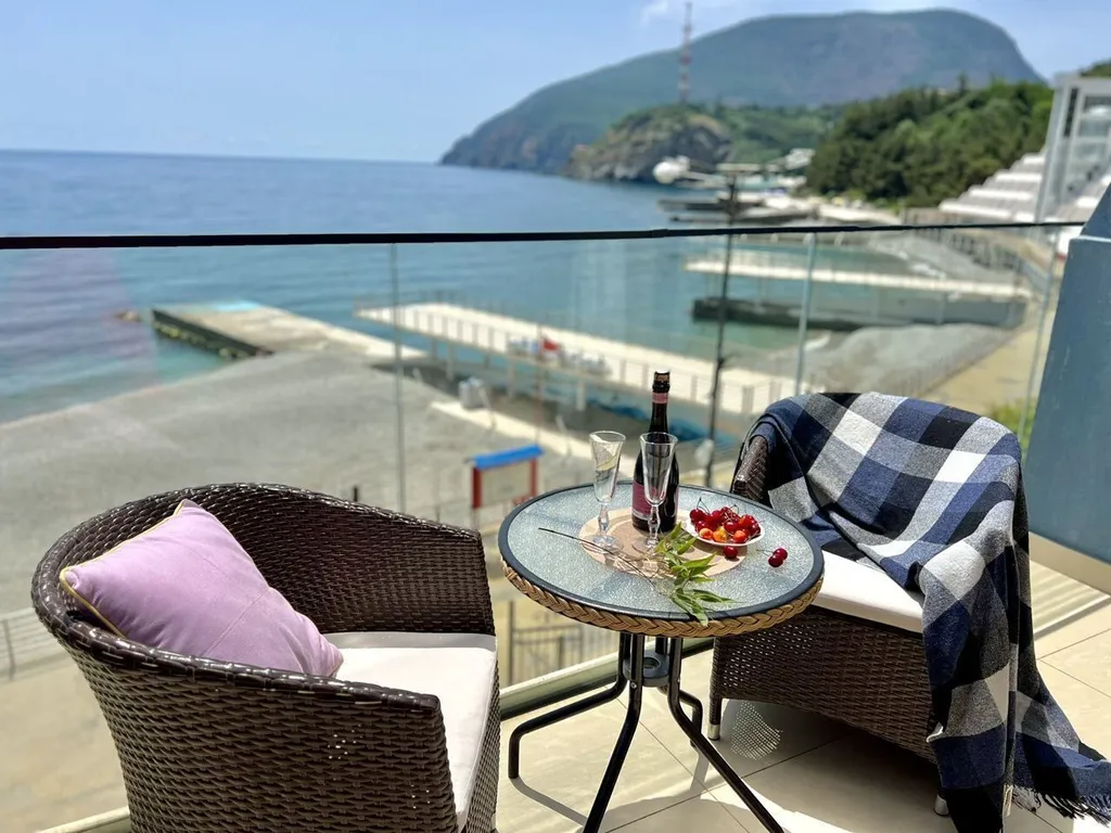 Уютная студия на берегу моря