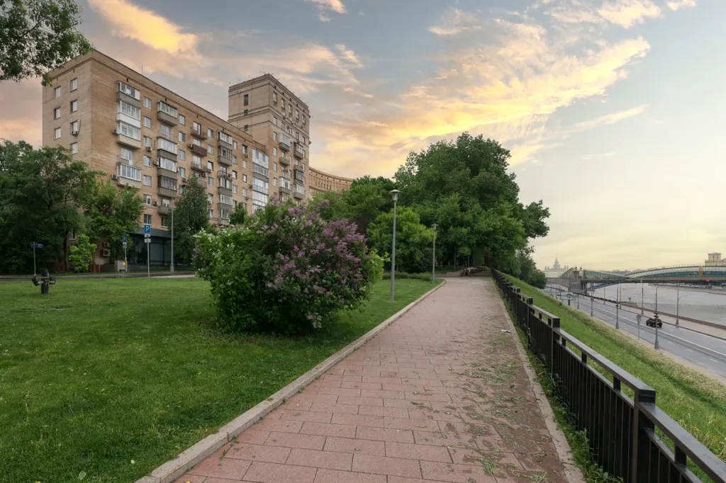 Квартира Квартира Студия с видом на набережную — Москва
