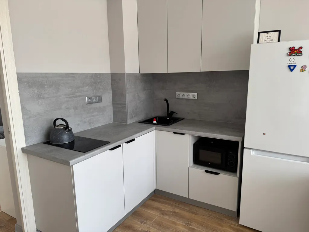 Просторная квартира с балконом