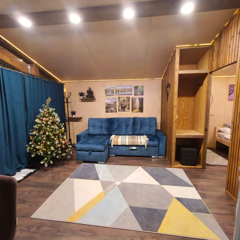 Коттедж Новый уютный дом в хвойном лесу вблизи поселка — Архыз