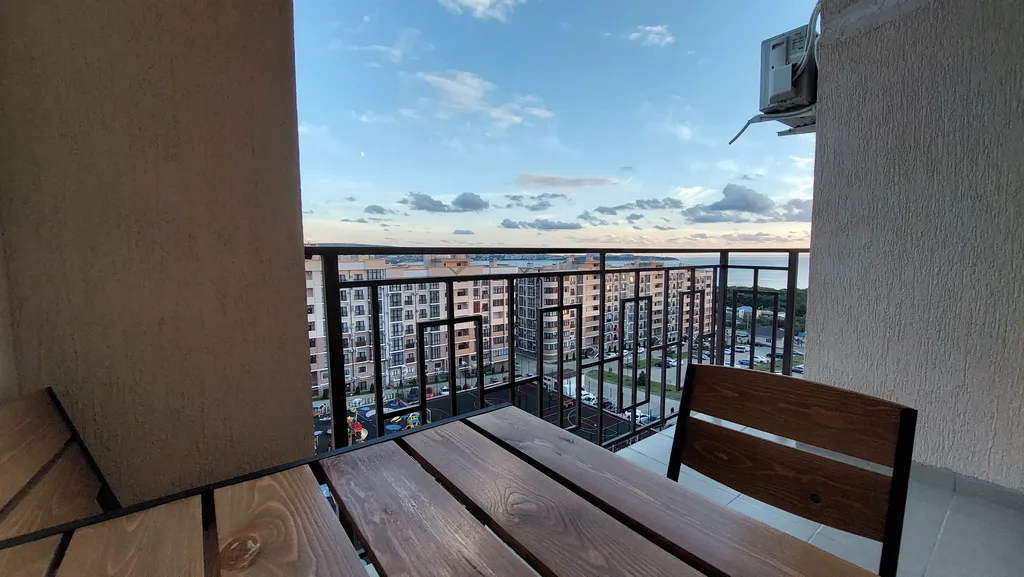 Квартира Уютная квартира с большим балконом и шикарным видом на море — Геленджик