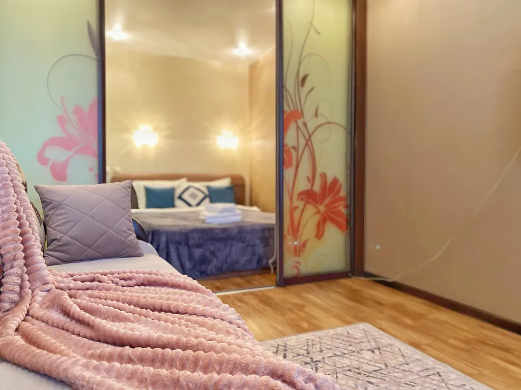 Квартира Тёплая и светлая 1-к квартира Апарт-Комфорт с гидромассажной ванной — Ярославль