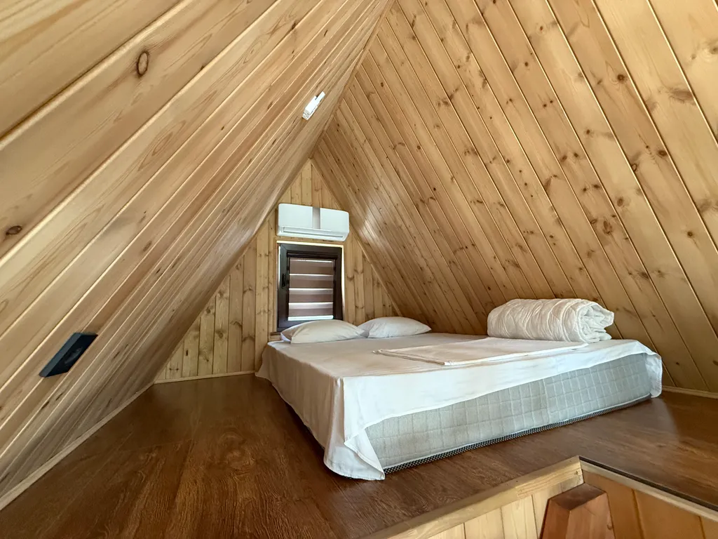 Aframe kmv дом с тёплым джакузи