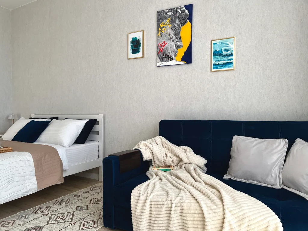 Квартира Уютная квартира Indigo с красными закатами — Калининград