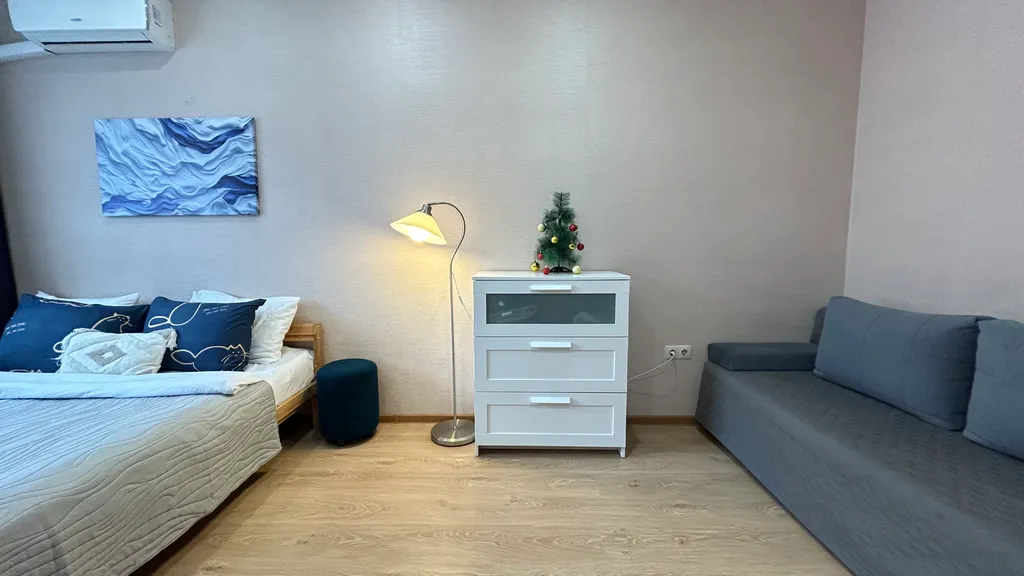 Квартира Уютные апартаменты c открытым балконом для курения — Краснодар