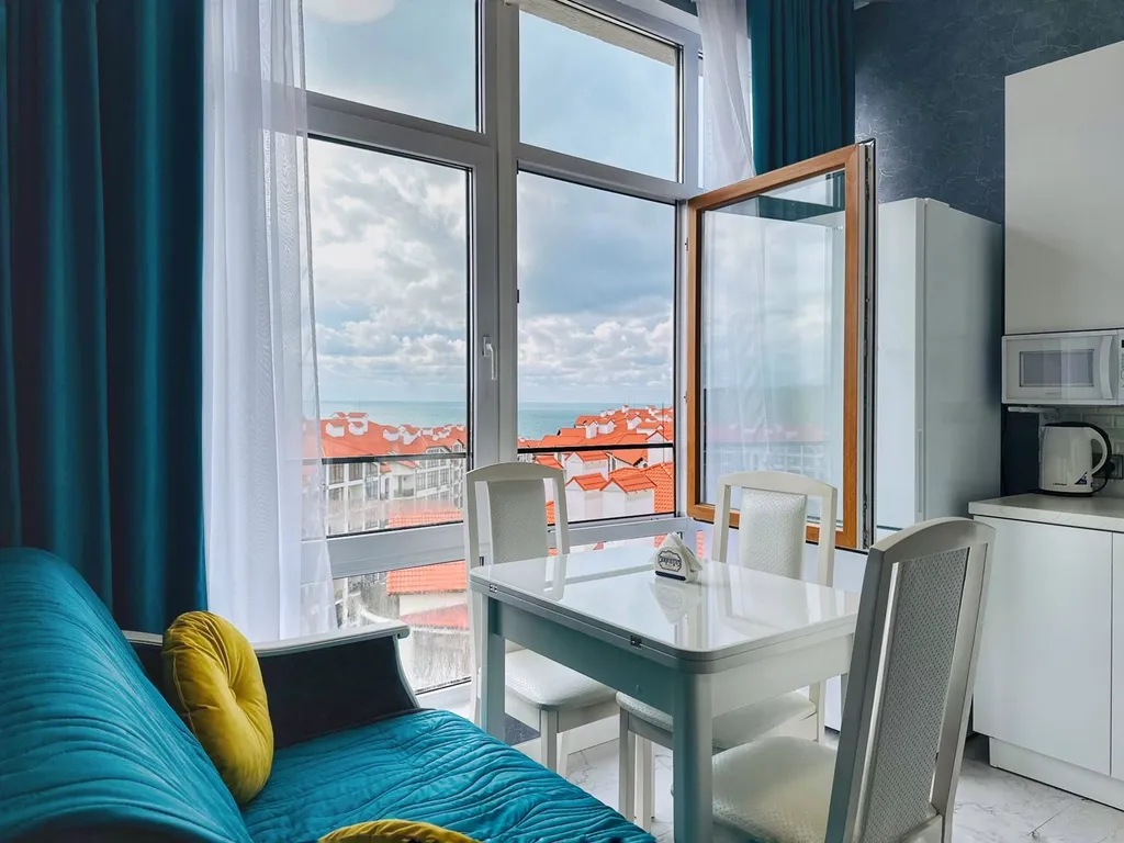 Квартира Квартира Студия с шикарным видом на море — Геленджик