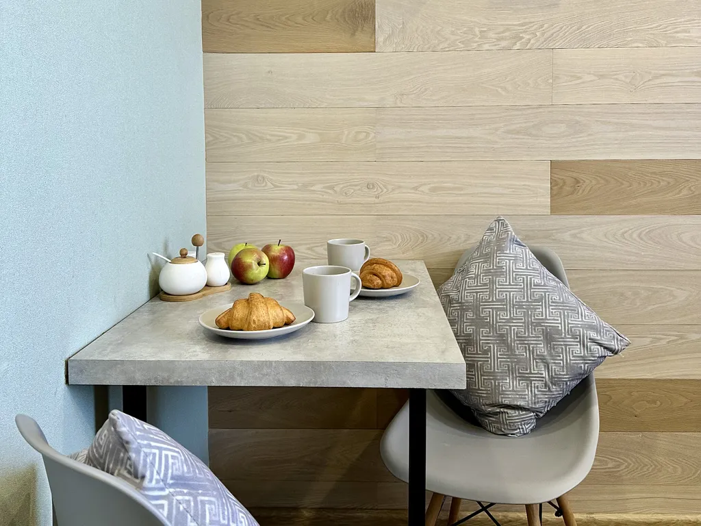 Уютная студия с красивым видом