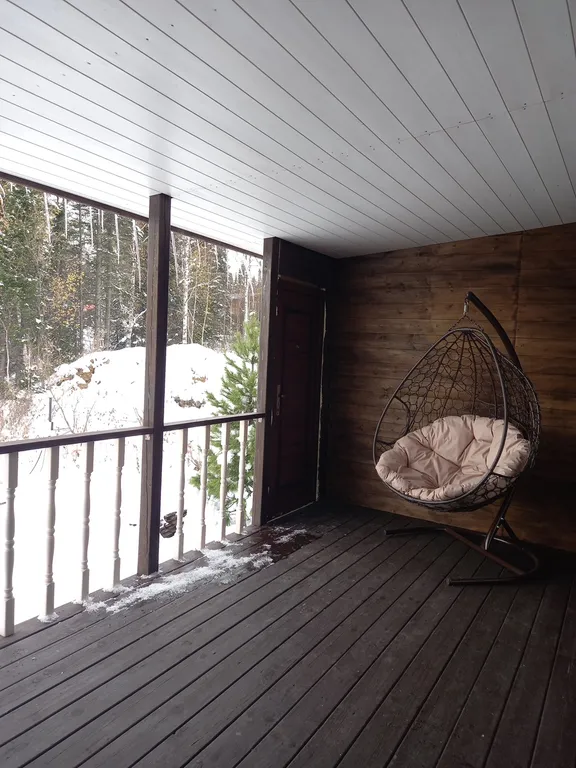 Дом из бруса, прекрасный вид на гору Зеленая