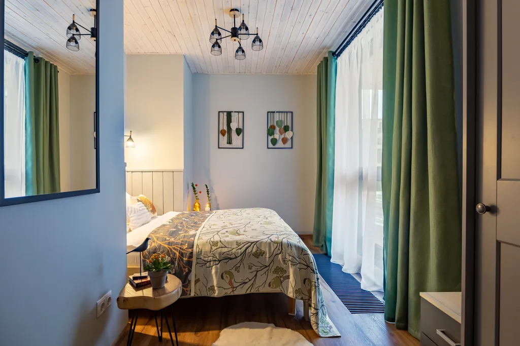 Апартаменты Лукоморье с камином, террасой, ваше пространство у склонов