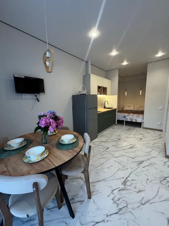 Квартира Квартира Уютные апарты с бассейном ЖК Чайный берег — Сочи