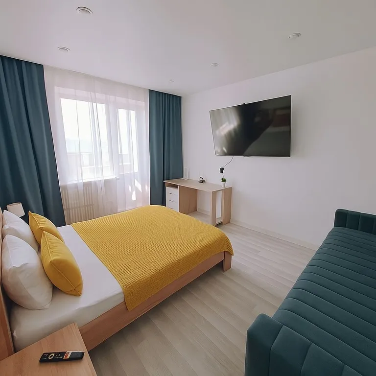 Квартира Бирюзовые апартаменты на Солдатова — аренда посуточно в Мирный