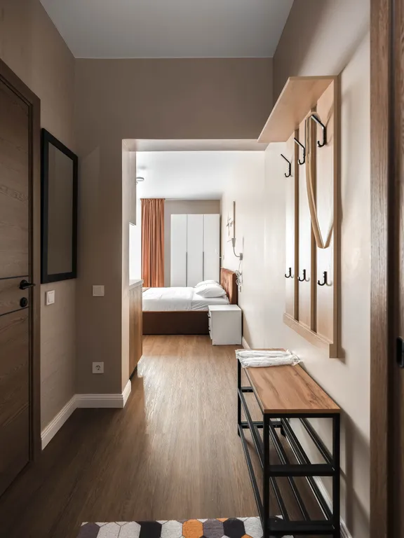 Уютная студия у метро, всё для комфортного проживания