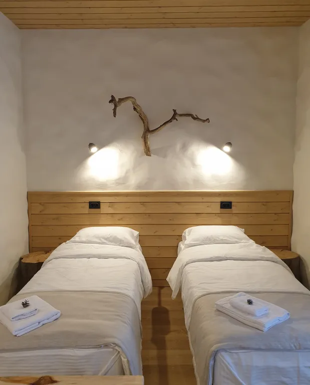 Номер в гостевом доме ранта в сосновом бору 50 м от онежского озера