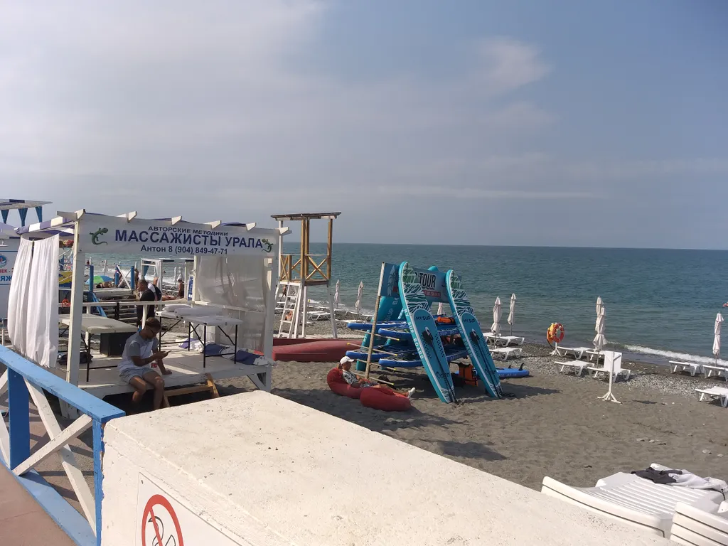 Уютная квартира на берегу моря