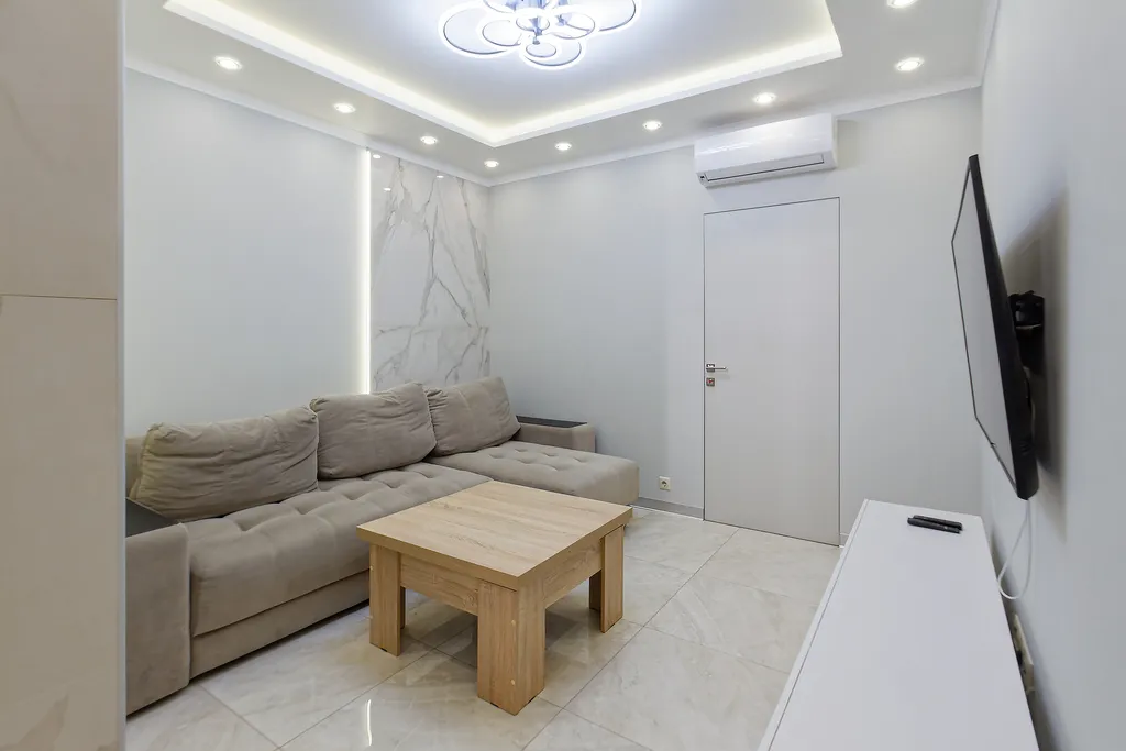 Квартира Просторная Евро-дизайнерская квартира 3 спальни 2 сан 12 мин до Кремль — Москва