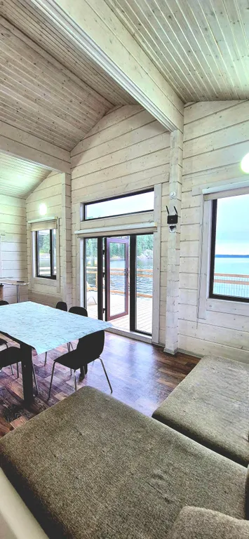 Раухала Деревянный Коттедж на воде