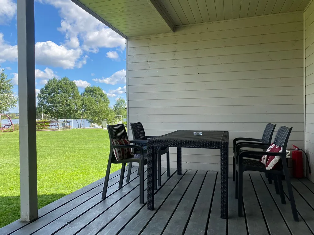 Дом на первой линии у реки Дубна