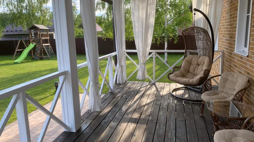 Коттедж с сауной и зоной BBQ — аренда посуточно в Чехов