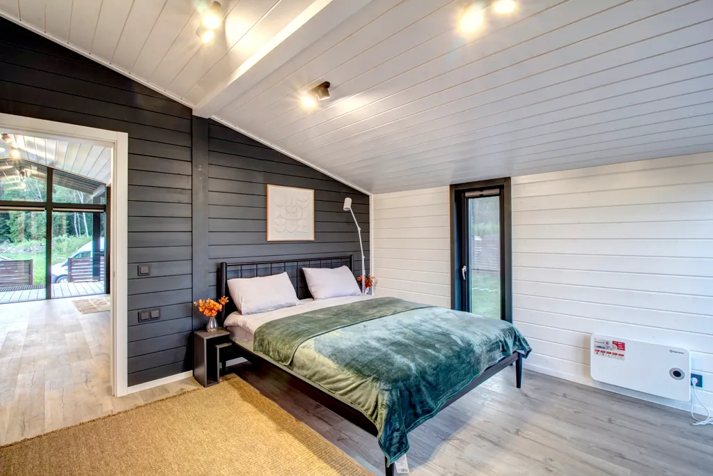 Уютный домик с видом на лес