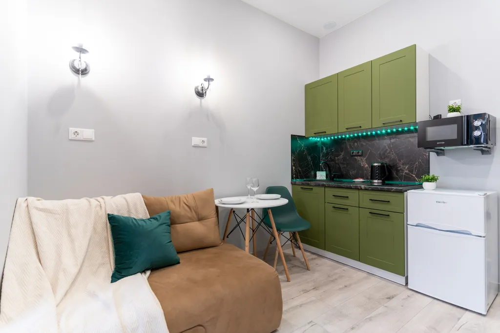 Квартира Квартира Студия в древесных тонах для 4 гостей — Екатеринбург