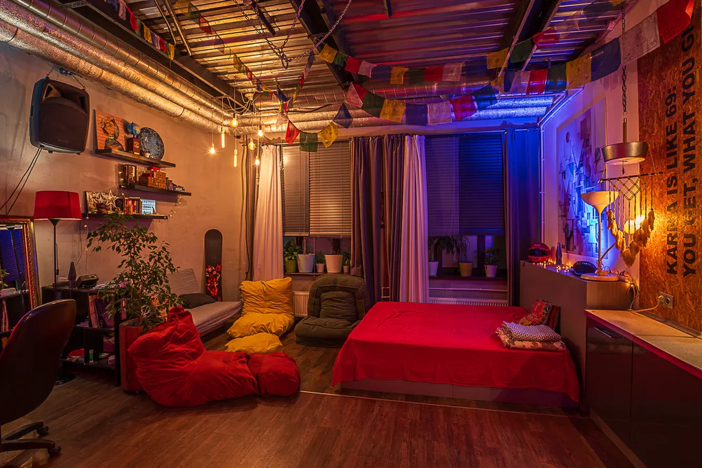 Стильный лофт - апартаменты, можно шуметь 24/7, супер звук