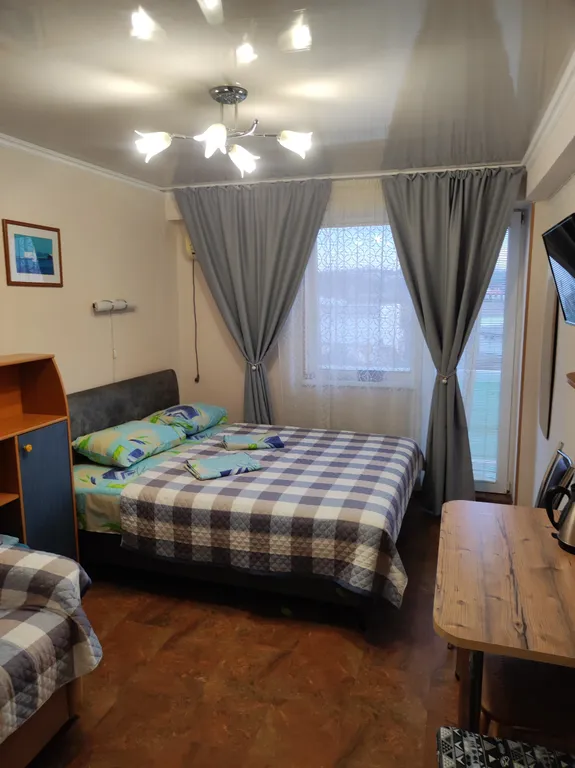 Уютный номер в пансионате любоморье с видом на море