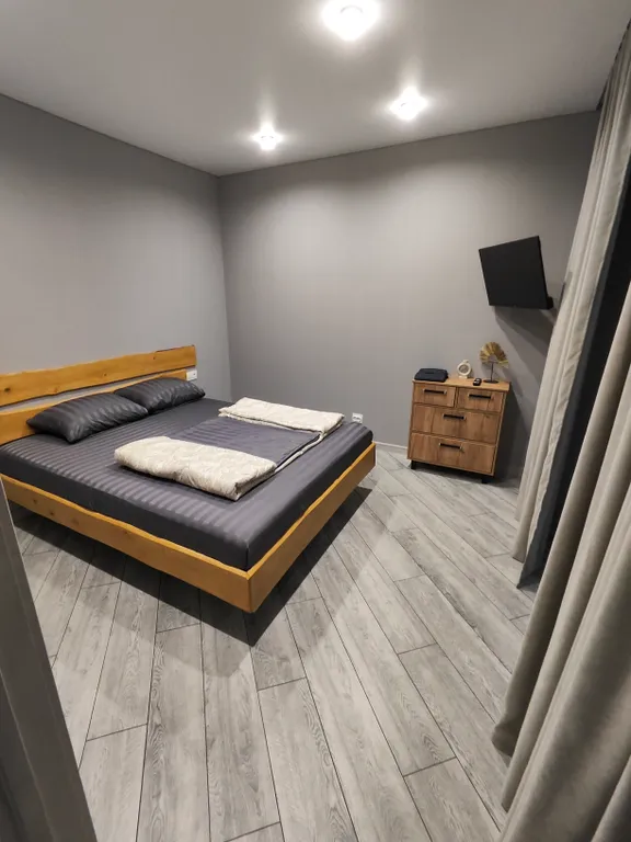 Уютный дом с баней из липы и уличным бассейном