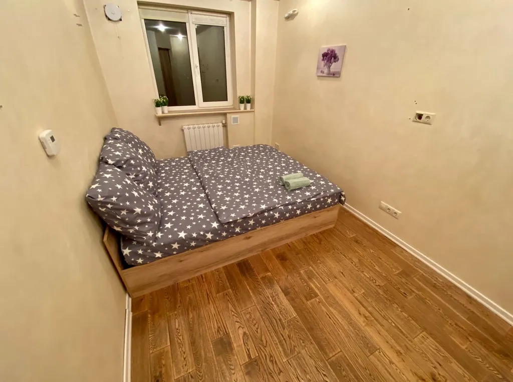 Комфортная двухкомнатная квартира, есть 4 раздельных спальных места