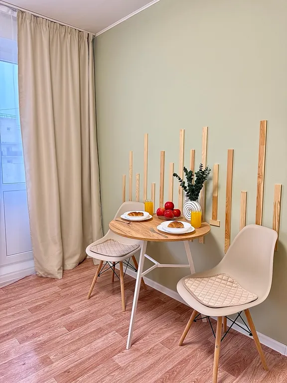 Уютная 1 комнатная квартира с видом на парк Чадр