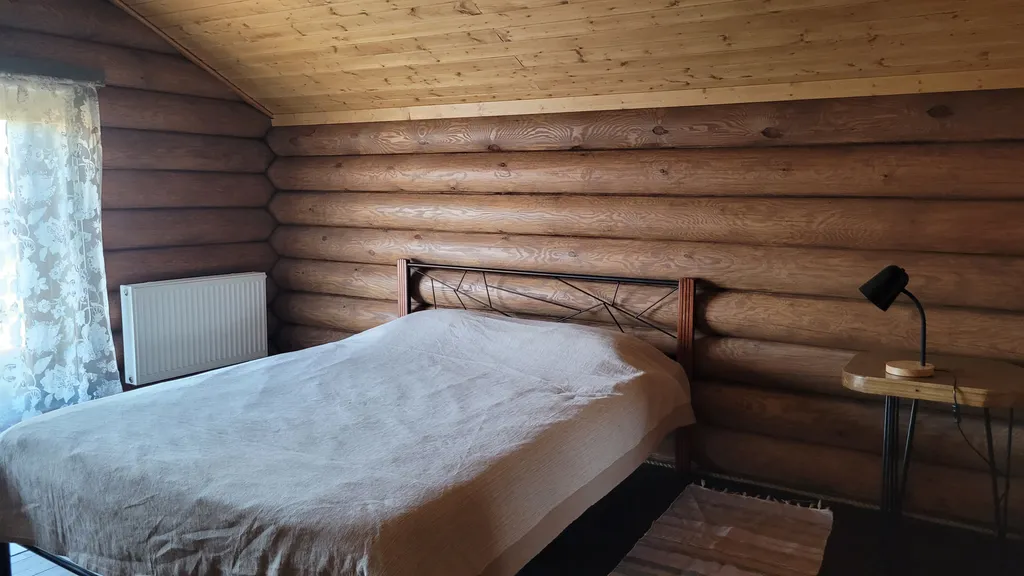 Атмосферное место, дом и баня