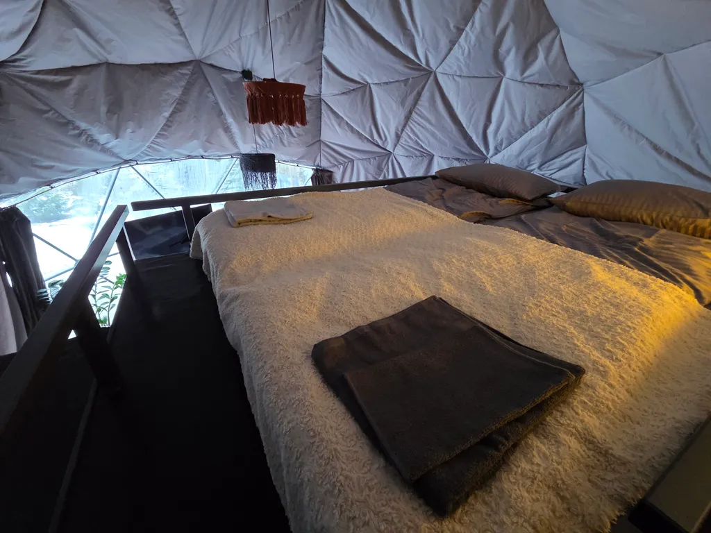 Новая сфера для глэмпинга Бёрд&Self vibe с дизайнерским интерьером