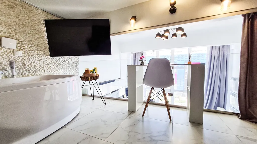 Квартира Квартира Двухуровневый лофт с сауной и джакузи — Москва