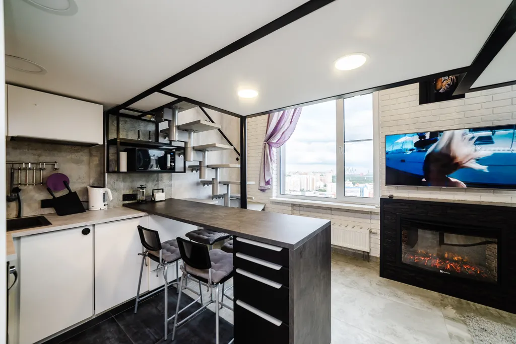 Квартира Двухуровневые апартаменты в стиле Loft рядом с Крокус-сити — Раздоры