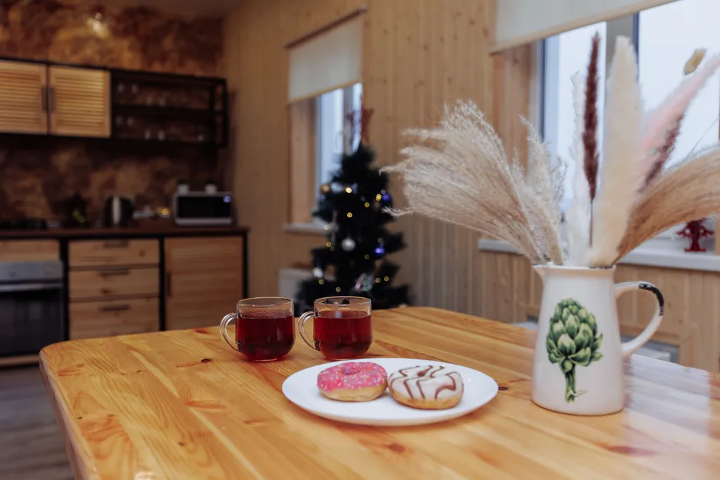 Уютный двухэтажный дом для приятного отдыха