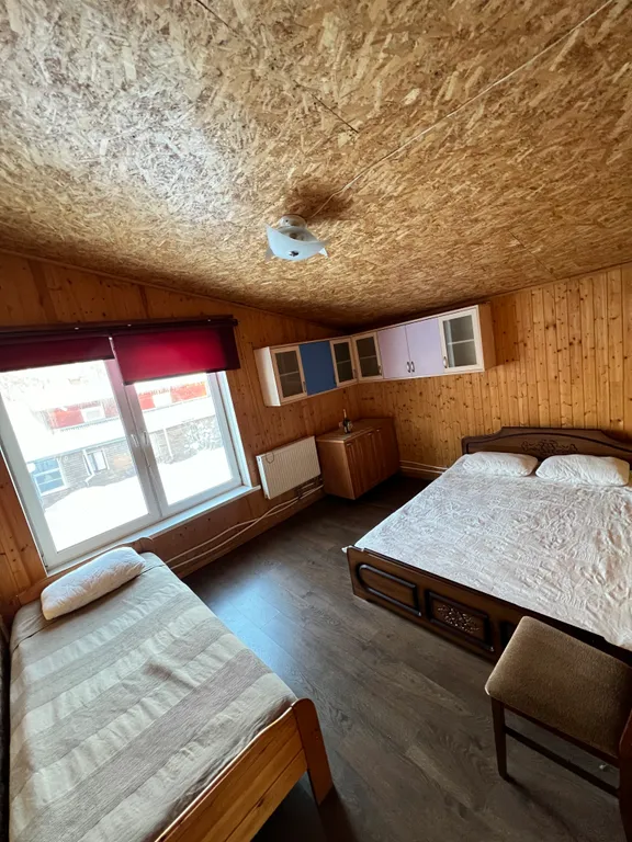 Дом с баней в 50 метрах от воды с песчаным пляжем