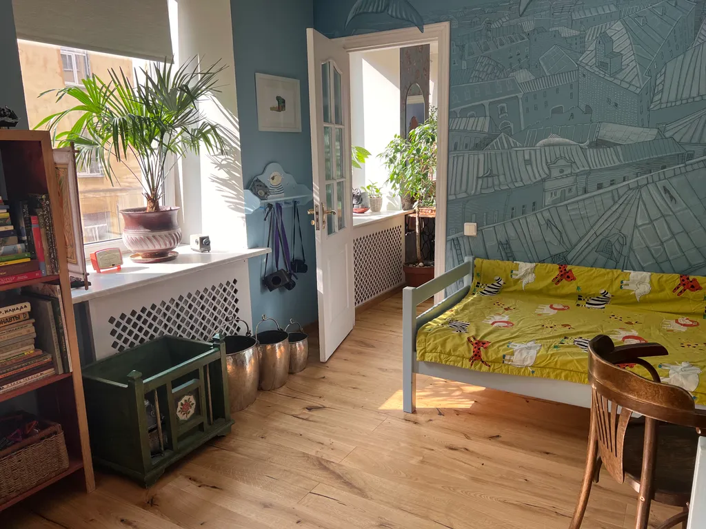 Квартира Стильная квартира с детской и парковкой — Санкт-Петербург