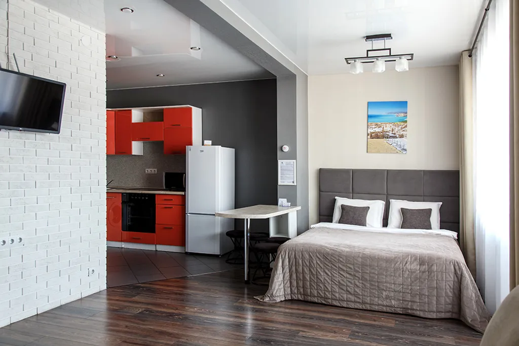 Уютная студия. Центр города в 5 минутах езды