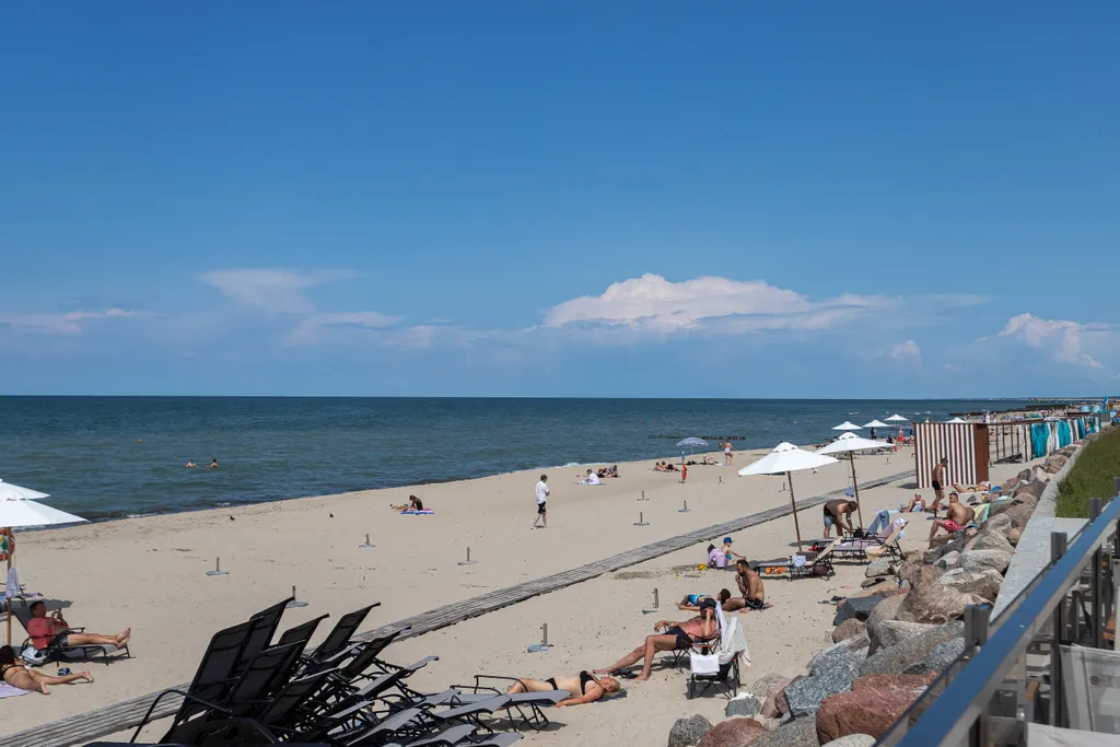 Квартира Люксовые апартаменты с боковым видом на Море — Зеленоградск