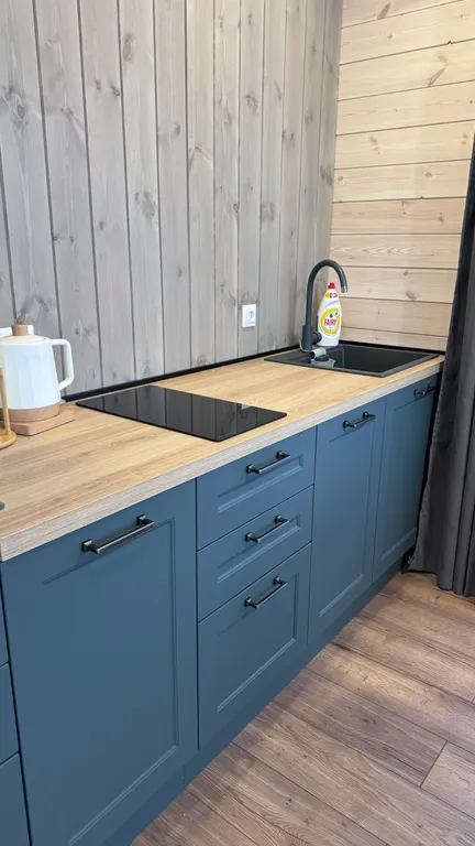 Дом с баней, сибирским чаном и теплой панорамной беседкой