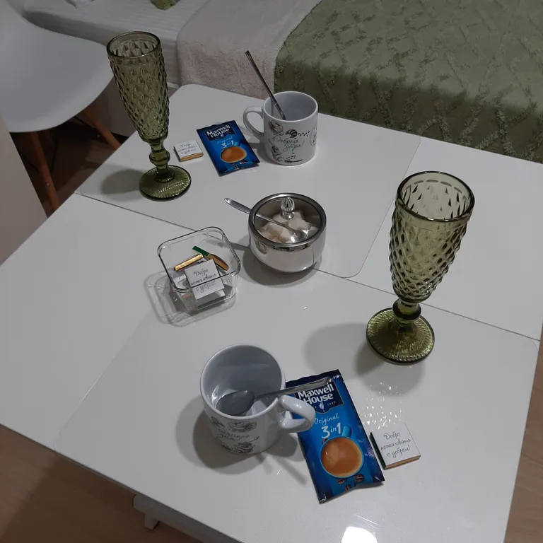 Уютная зеленая студия на Левенцовке