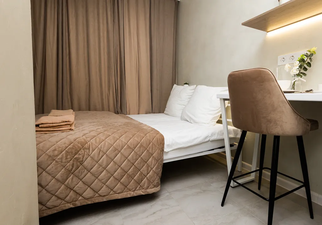 Уютная студия рядом с лесопарком