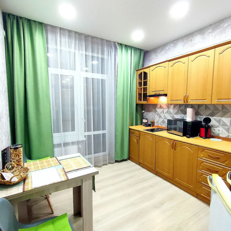 Квартира Уютная 1-к квартира в эко ЖК Белые росы в Динской — Динская