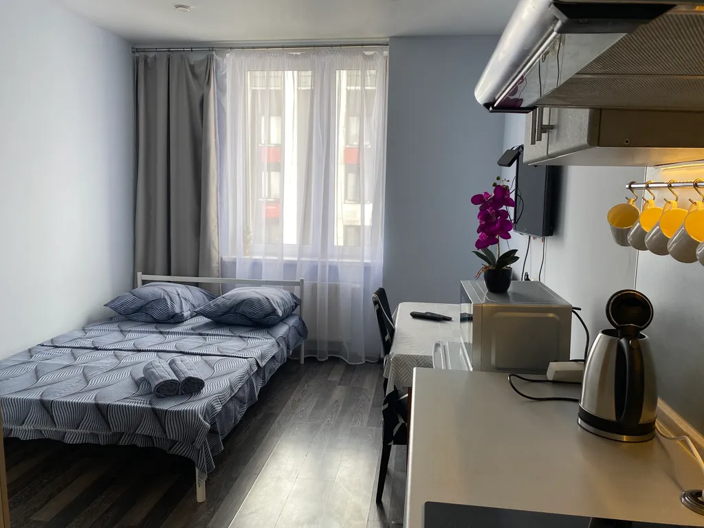 Квартира Уютная студия от 2 минут до МЦД Павшино — аренда посуточно в Красногорск